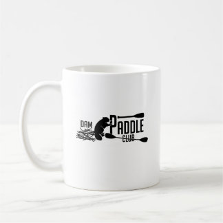 Caneca De Café Dam Paddle Club Beaver Logo 11oz Café