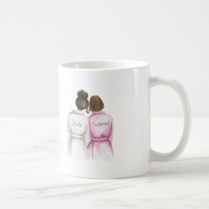 Caneca De Café Dama de honra? Empregada doméstica escura de Bob