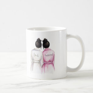 Caneca De Café Dama de honra? Empregada doméstica preta do bolo