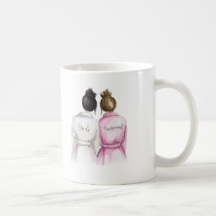 Caneca De Café Dama de honra? Empregada doméstica preta do bolo
