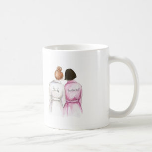 Caneca De Café Dama de honra? Empregada doméstica vermelha de Bo