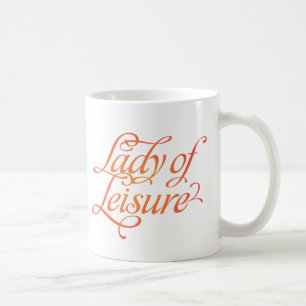Caneca De Café Dama de Ócio 1