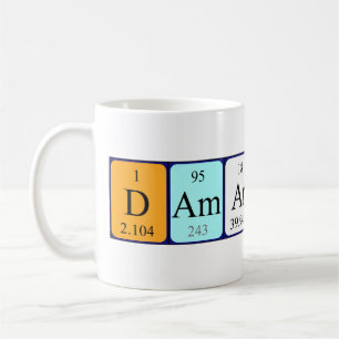 Caneca De Café Damarion periódico nome da mesa