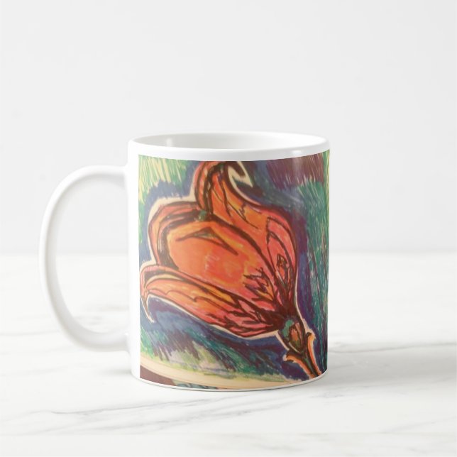 Caneca De Café Damas de Vermelho (Esquerda)