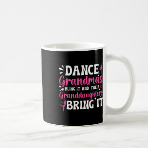 Caneca De Café Dança Avó Bling It Dançando Vovó Dancer Gra