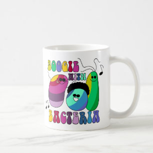 Caneca De Café Dança com bactérias