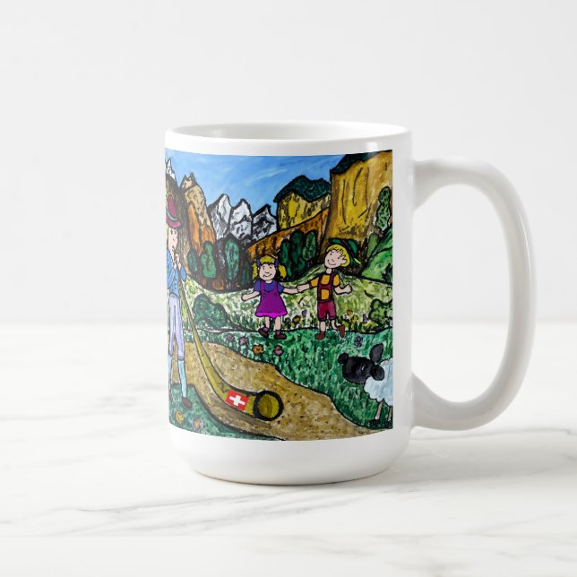 Caneca De Café Dança de Alpen (Direita)