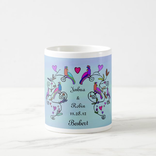 Caneca De Café Dança de Beshert Simcha (Centro)