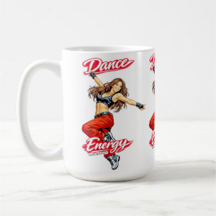 Caneca De Café Dança de Energia e Liberdade