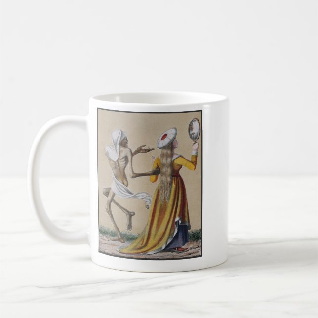 Caneca De Café Dança de morte em Basileia | o Noblewoman (Esquerda)