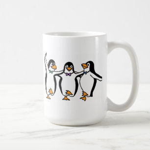 Caneca De Café Dança dos pinguins