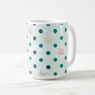 Caneca De Café Dança dos Pontinhos da Estrela do Mar