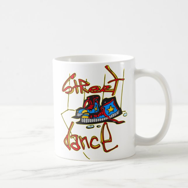Caneca De Café Dança e calçados da rua (Direita)
