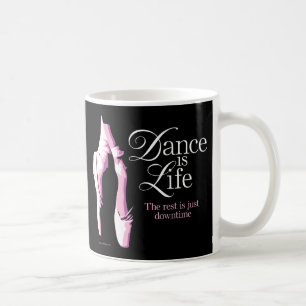 Caneca De Café Dança é vida