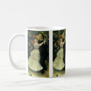 Caneca De Café Dança em Boudonal por Pierre Renoir, Vintage Art