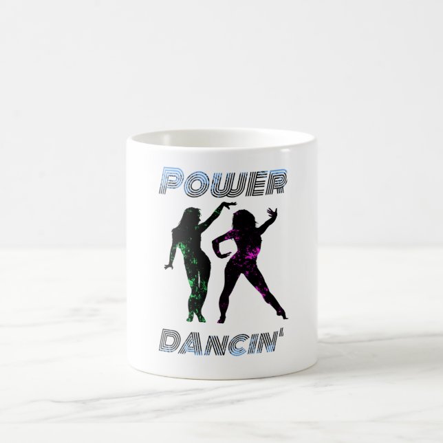 Caneca De Café Dança - Estilo Lava das Raparigas Dançantes de Ene (Centro)