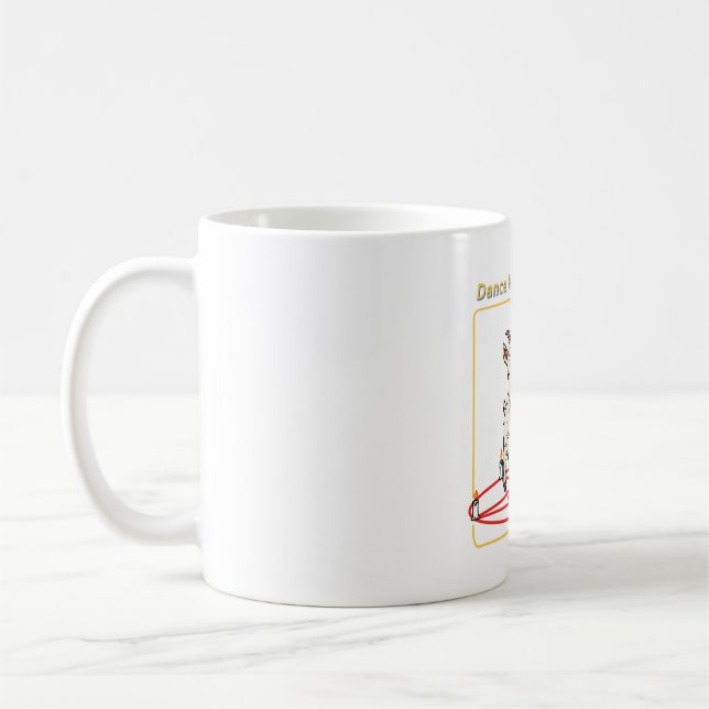 Caneca De Café Dança Feliz (Esquerda)