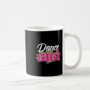 Caneca De Café Dança gigi leopardo engraçado dançando gigi dia da