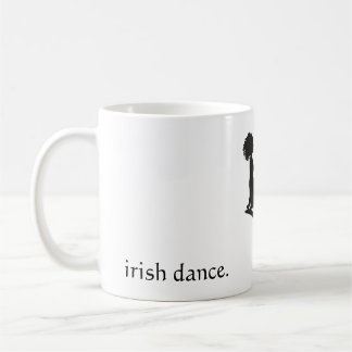 Caneca De Café dança irlandesa. - Calçado Silhouette Irish Dancer