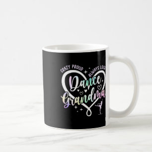 Caneca De Café Dança Louca e Orgulhosa Avó Dançarina Avó Dançando