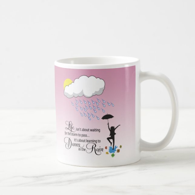 Caneca De Café Dança na chuva (Direita)