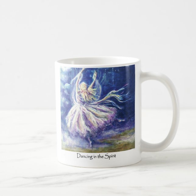 Caneca De Café Dança no espírito (Direita)