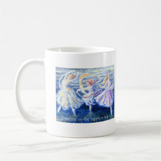 Caneca De Café Dança no mar da safira