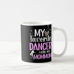 Caneca De Café Dança Orgulhosa Mãe De Uma Dançarina Mamãe Dançand