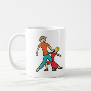 Caneca De Café dança Salsa