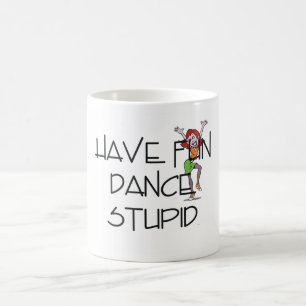 Caneca De Café Dança SUPERIOR estúpida