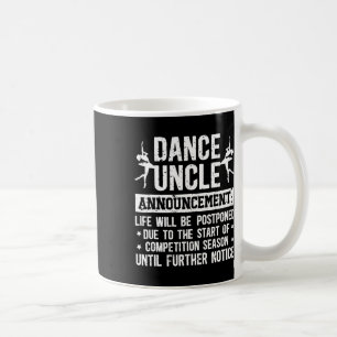 Caneca De Café Dança Tio Anunciante Dançando Tio De Dançarino