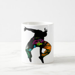 Caneca De Café Dança Tribal Africana
