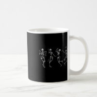 Dançando Esqueletos Dança De Halloween Macabre