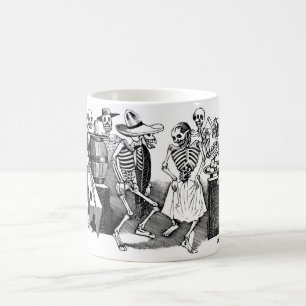Caneca De Café "Dançando o Jarabe no outro mundo "