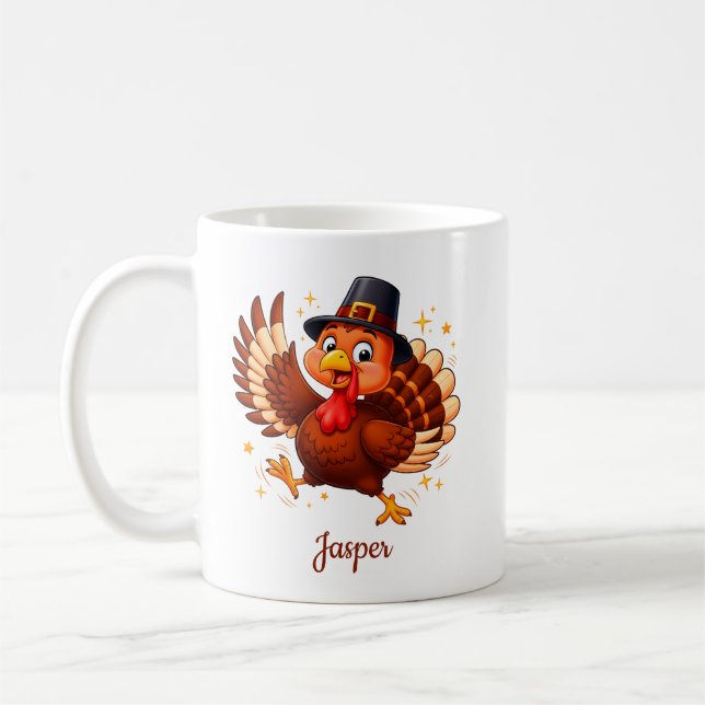 Caneca De Café Dançar a Turquia (Esquerda)