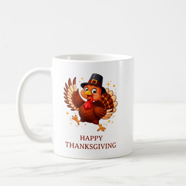 Caneca De Café Dançar a Turquia (Esquerda)