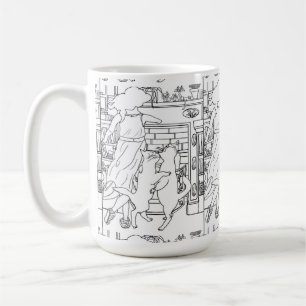 Caneca De Café Dançar Com Gatos 🐈