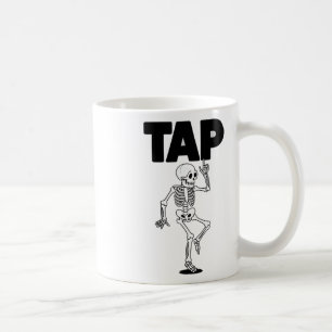 Caneca De Café Dançarina de dança de esqueleto Dance Lover Dançan