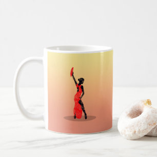 Caneca De Café Dançarina de Flamenco
