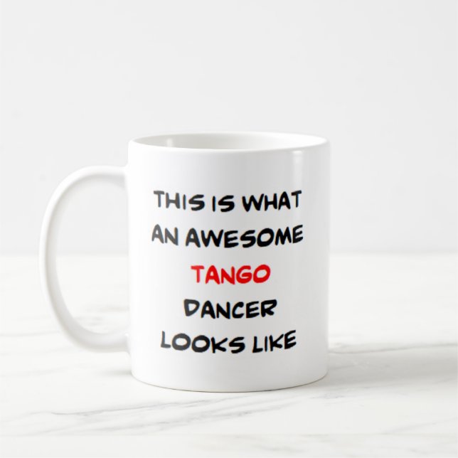 Caneca De Café dançarina de tango incrível (Esquerda)