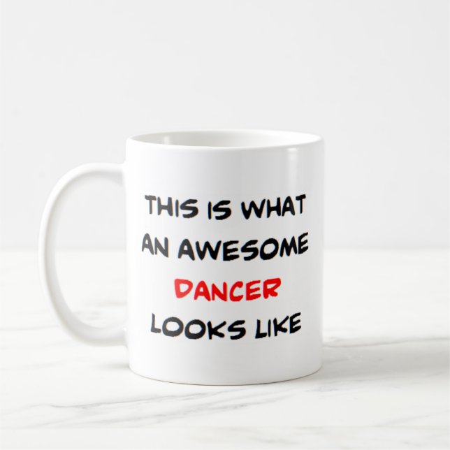 Caneca De Café dançarina, incrível (Esquerda)