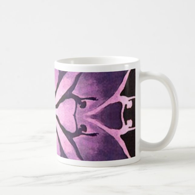 Caneca De Café Dançarino (violeta) (Direita)