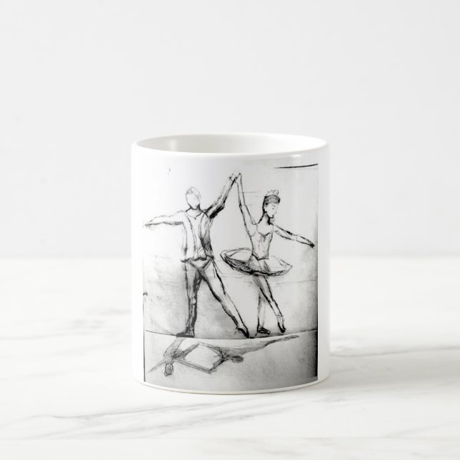 Caneca De Café Dançarinos de balé (Centro)