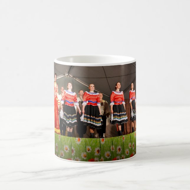 Caneca De Café dançarinos e cantores cossacos (Centro)