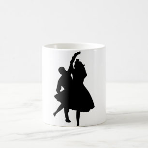 CANECA DE CAFÉ DANÇAS SILHOUETTE