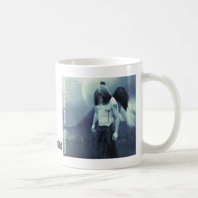 Caneca De Café Dance.cover, DANÇA COMO um DOT COM do FANTASMA (Direita)