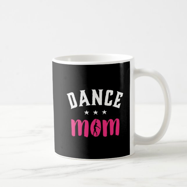 Caneca De Café Dance Mãe Orgulhosa Mãe da Filha Dançarina (Direita)