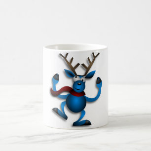 CANECA DE CAFÉ DANCING REINDEER