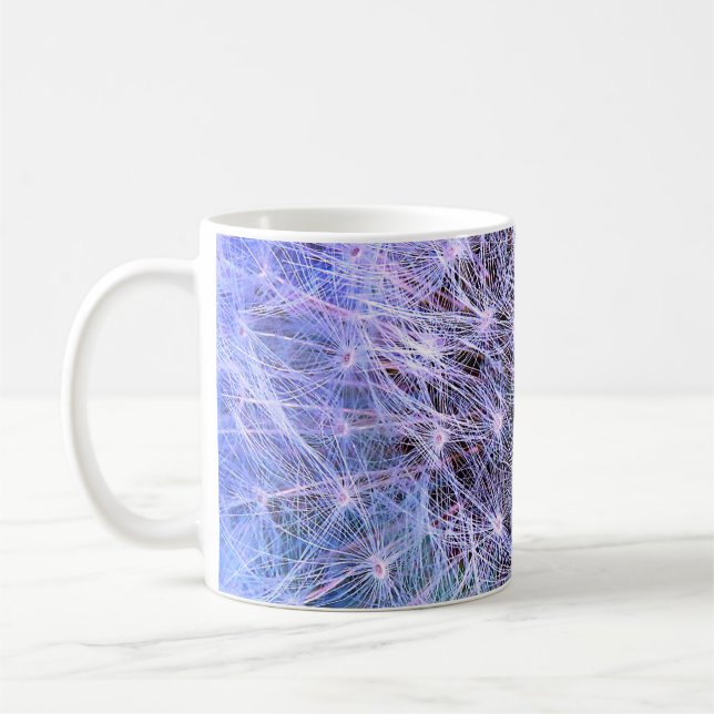Caneca De Café Dandelion Closeup (Esquerda)