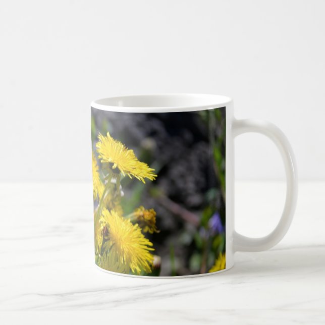 Caneca De Café Dandelion em (Direita)